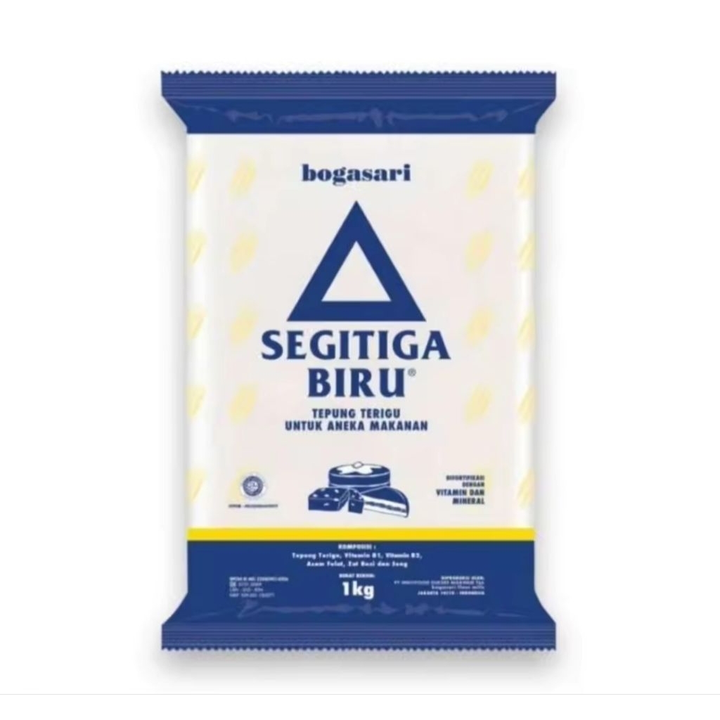 

Tepung Segitiga biru 1kg / Tepung Terigu Segitiga Biru