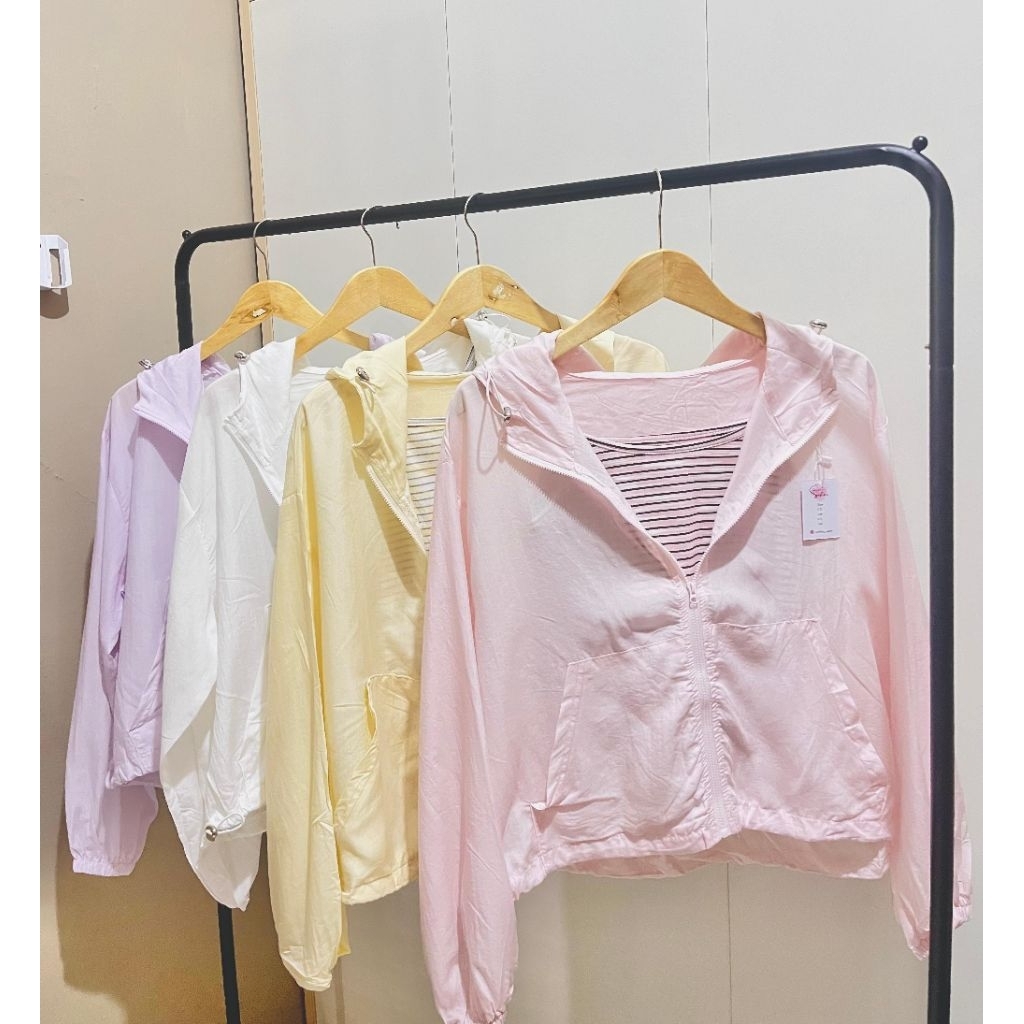 One Set Jaket Parasut (paket usaha)