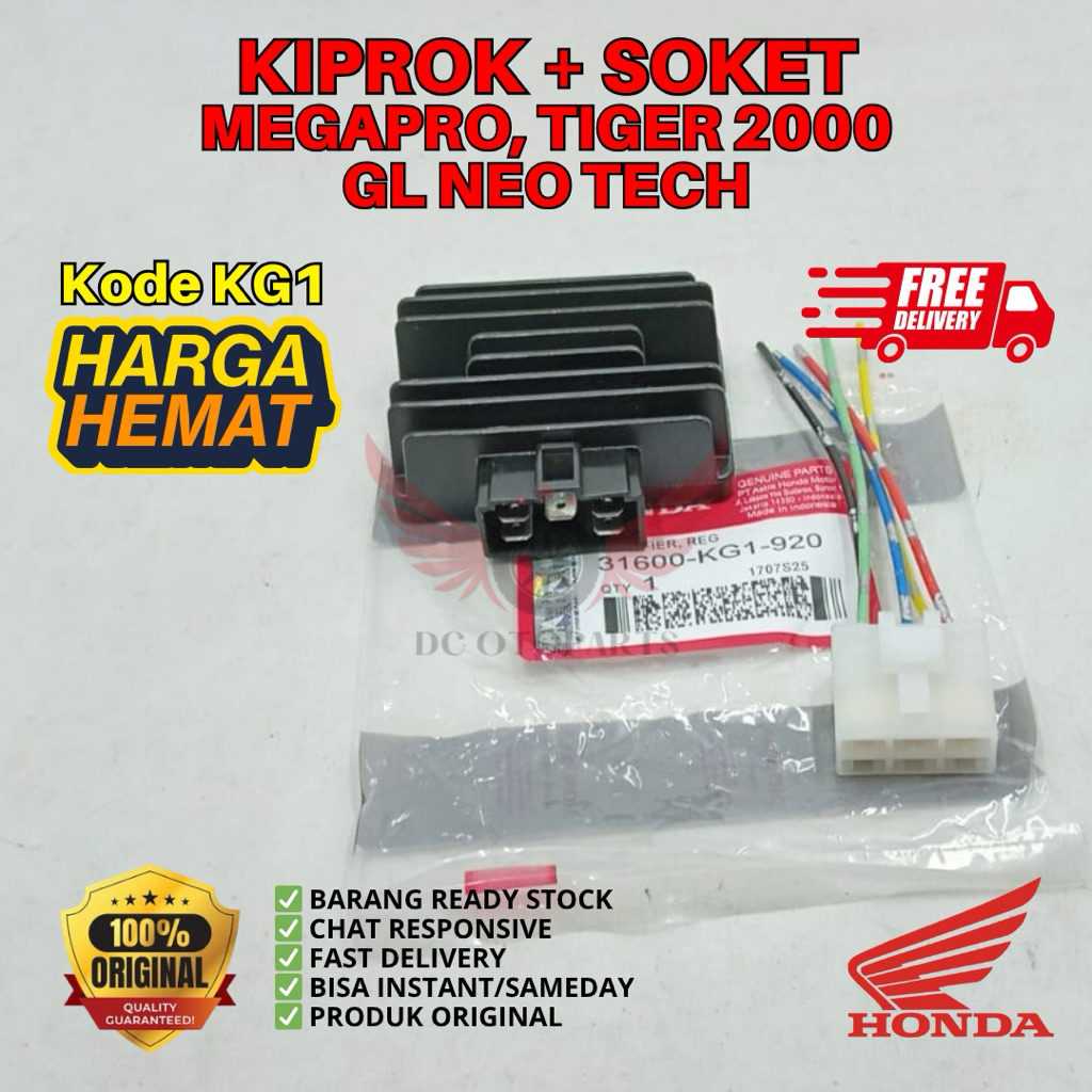 KG1 KIPROK MEGAPRO ORIGINAL AHM HONDA, KIPROK ORIGINAL HONDA MEGAPRO, KIPROK ORI MEGAPRO, KIPROK HON