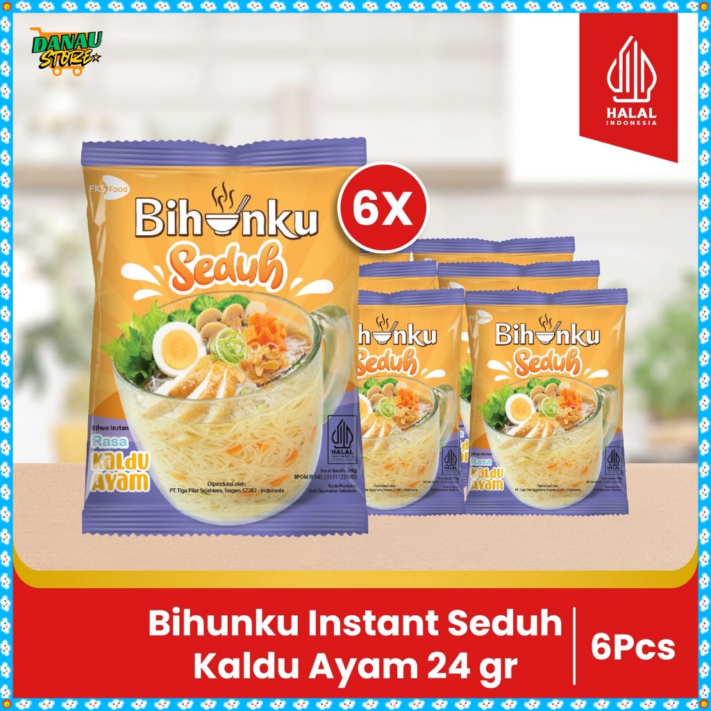 

Paket Bundling - Bihunku Instant - Seduh Kaldu ayam - Soto - 24gr - 6pcs