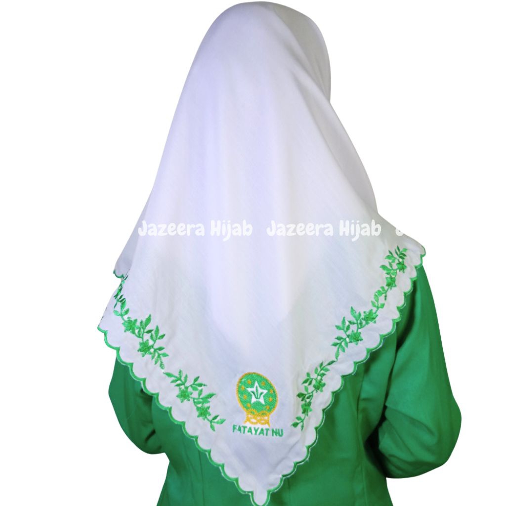 Hijab Fatayat NU Bordir