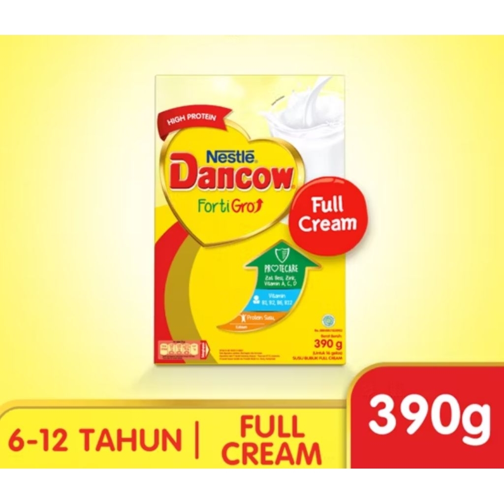 

DANCOW Fortigro 390gram - Full cream anak 6-12 tahun.