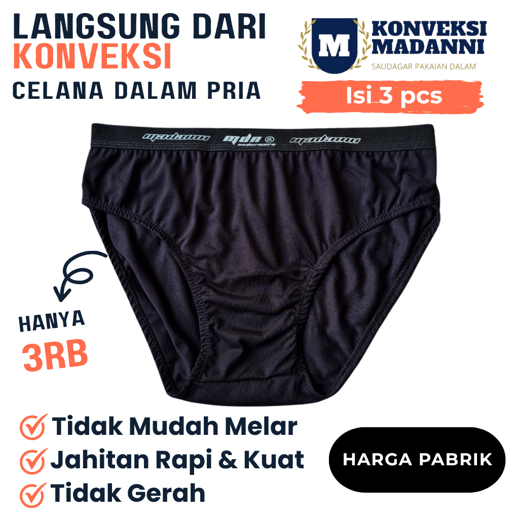 Celana dalam pria dewasa murah berkwalitas langsung dari konveksi