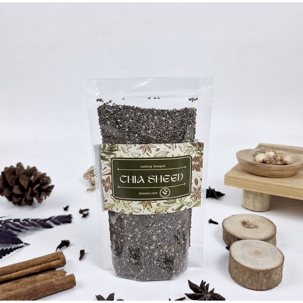 

Chia Seed 100gr Superfood Sehat Tinggi Serat & Omega 3 Makanan Sehat – Untuk Diet, Sarapan & Minuman