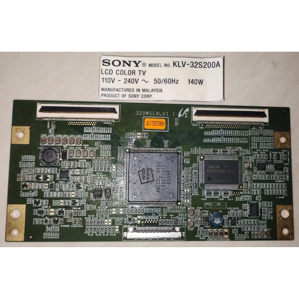 T'con TV Sony seri KLV-32S200A