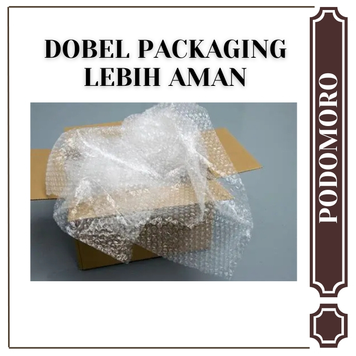 

Bubble Wrap + Kardus Tebal Tambahan Packing Agar Aman Sampai Tujuan / Kualitas Baik