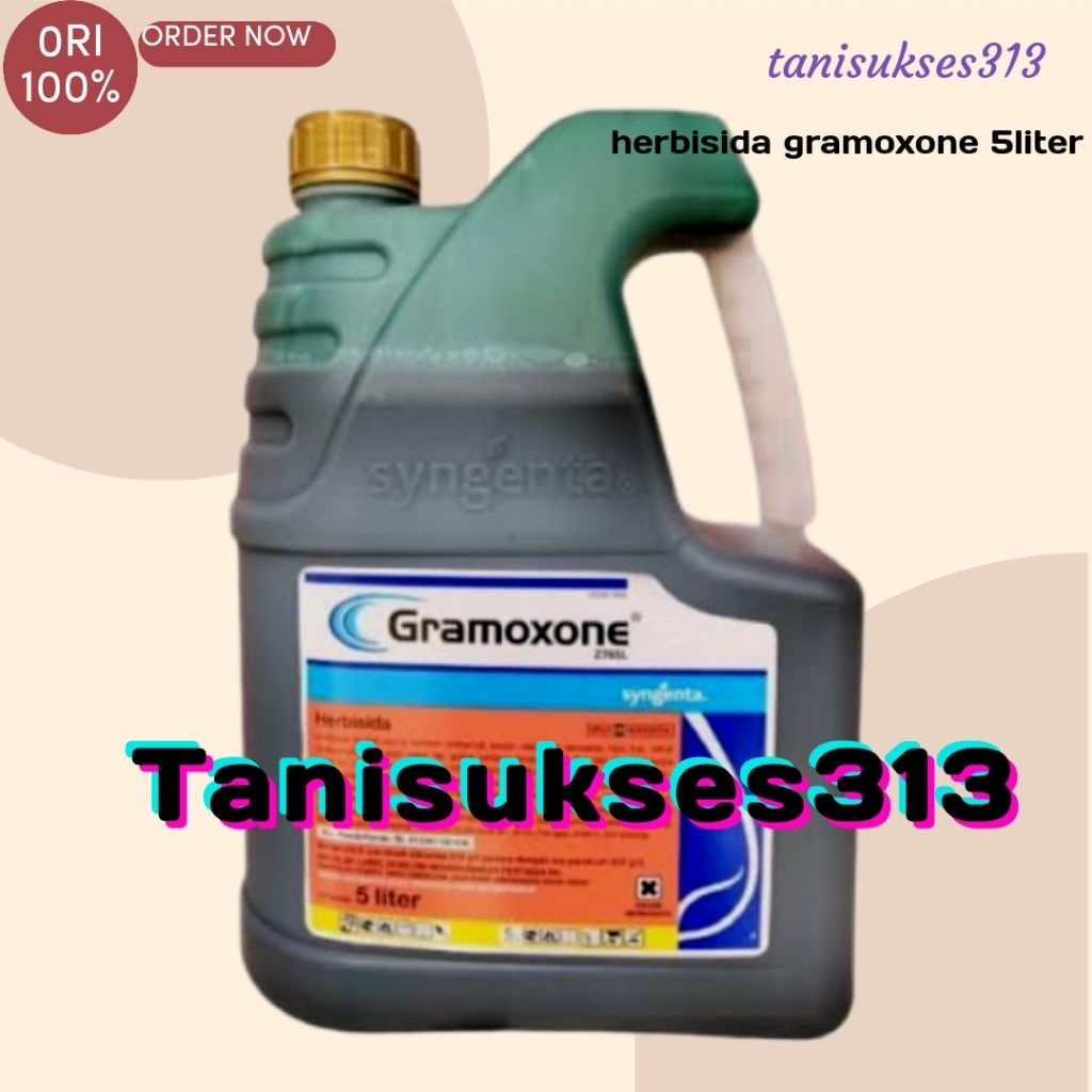 herbisida kontak gramoxone 5liter pembasmi gulma herbisida gramoxone gramokson 5liter