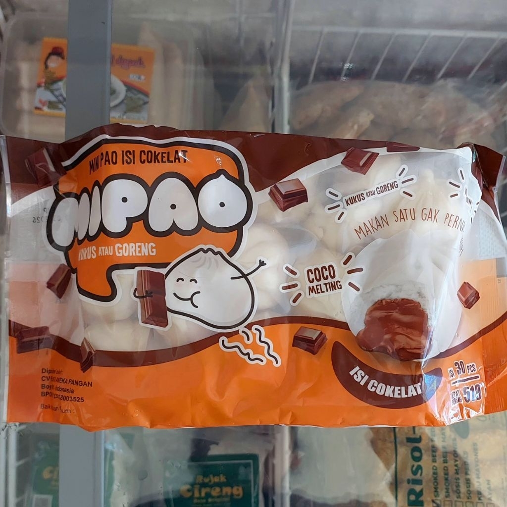 

MIPAO Mini Bakpao isi Coklat 30pcs