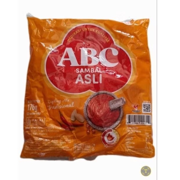 

ABC Sambal Asli stik 22x8gr