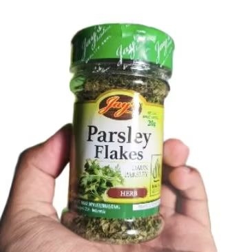

Jays kitchen parsley flakes Daun parley herb 200 gram