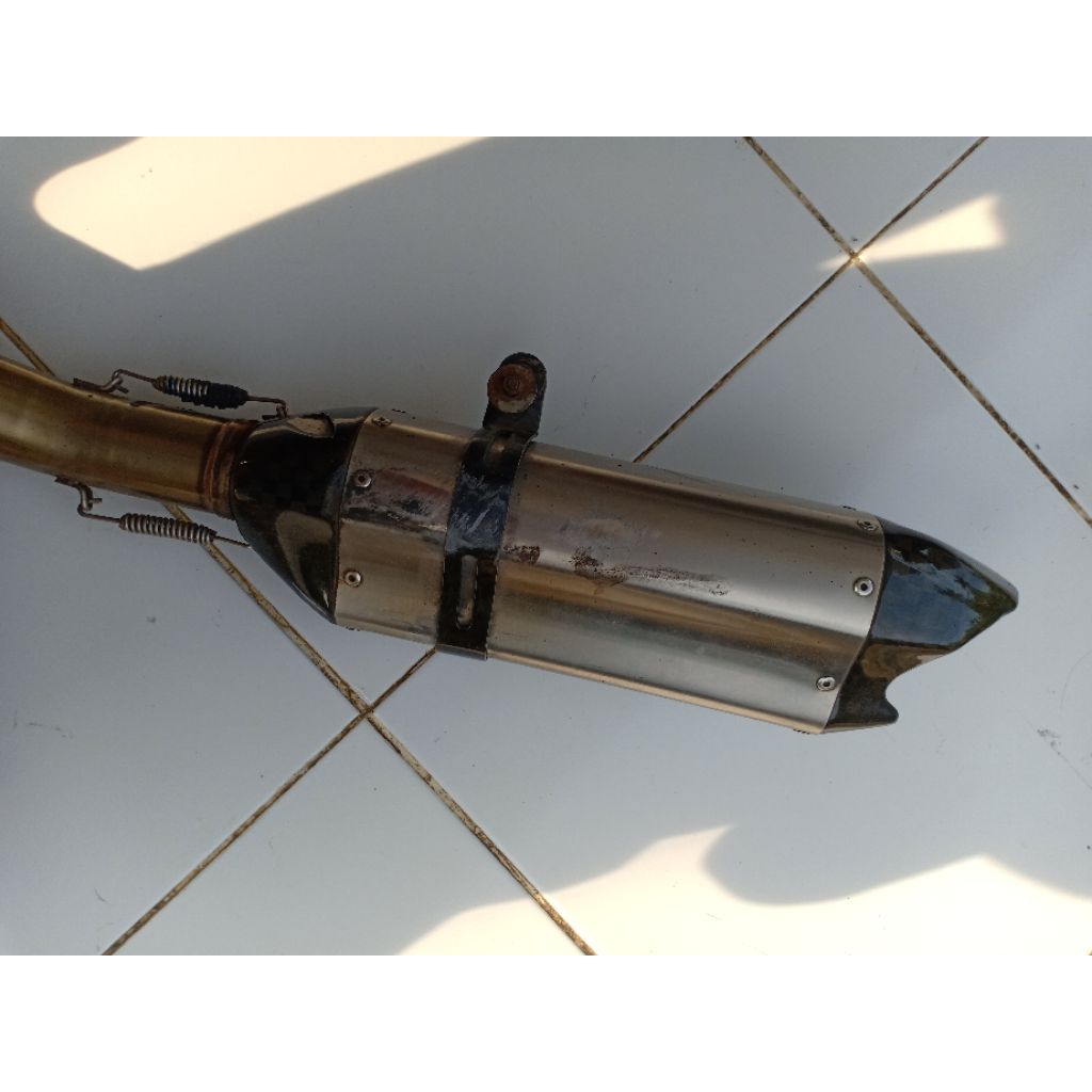 KNALPOT R9 VALENCIA CARBON NINJA 250FI 2 SILINDER SECOND