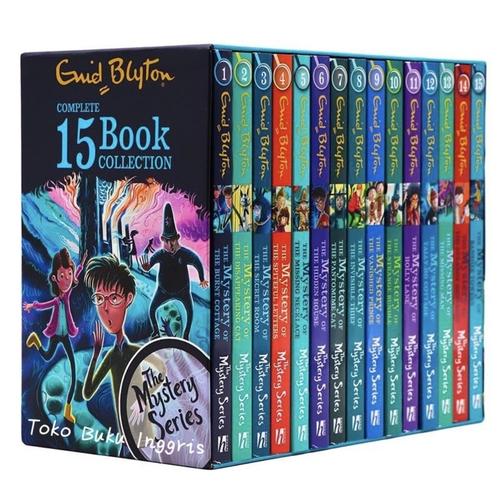 Enid Blyton The Mystery Series 15 book collection