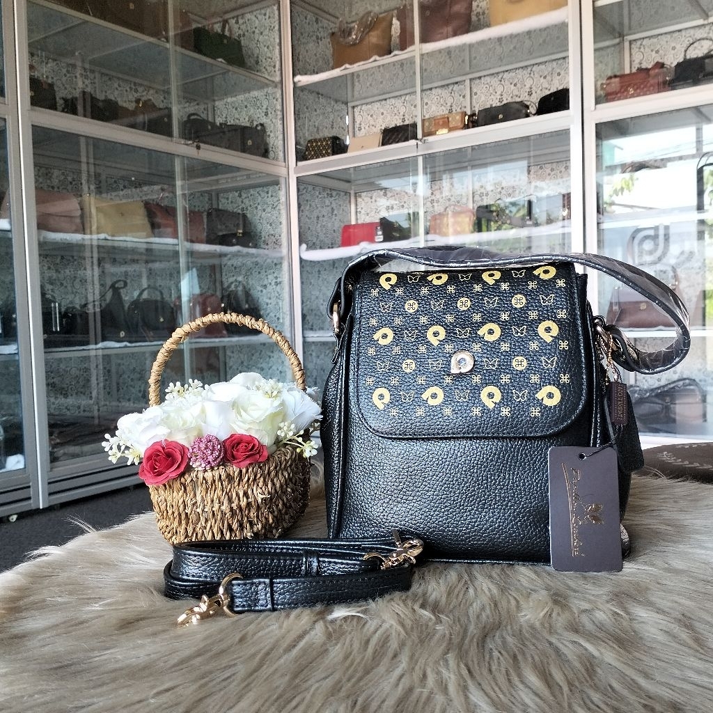 Tas papillon k3432 warna merah, navy, kopi,asem, hitam,maroon, BW