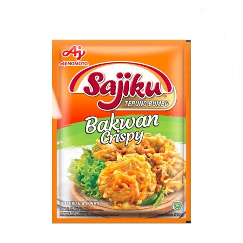

Ajinomoto sajiku tepung bumbu bakwan 225 gram