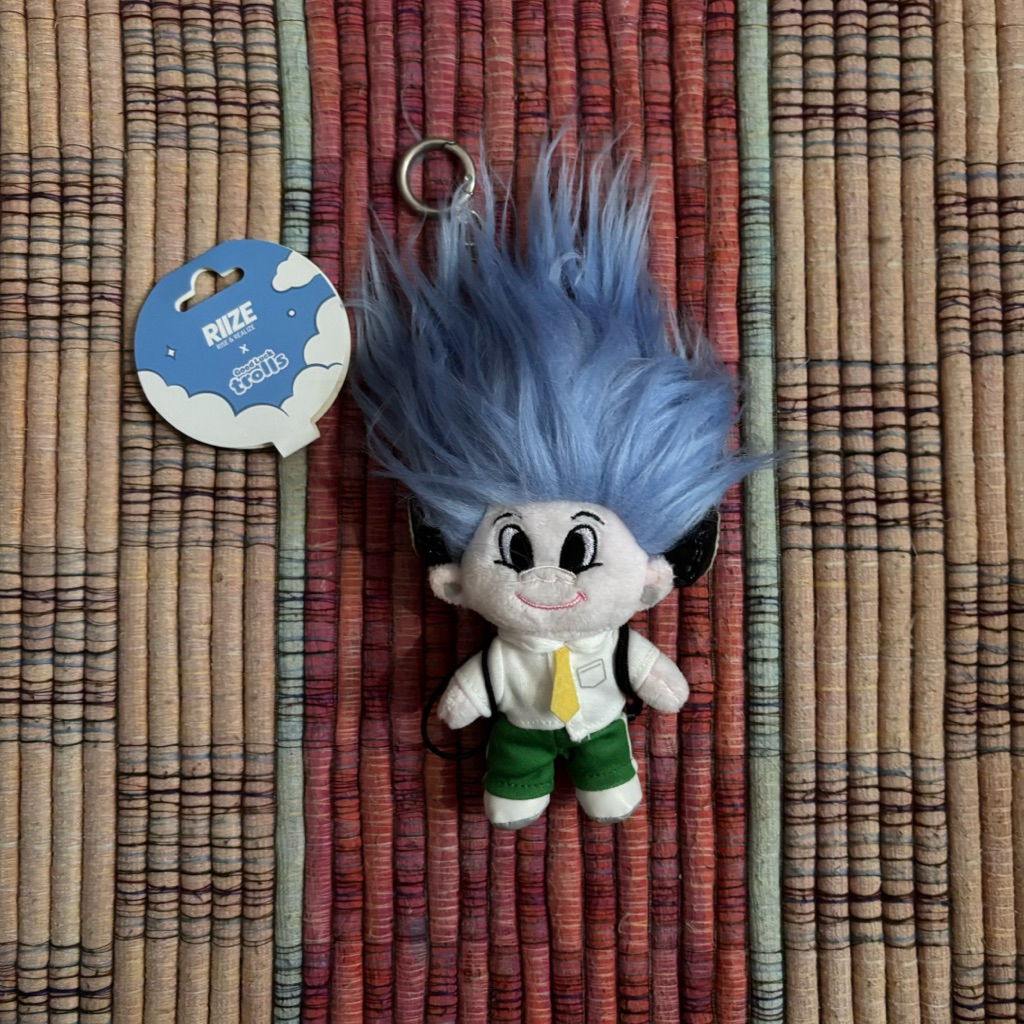 KEYCHAIN RIIZE X TROLLS ANTON LINE