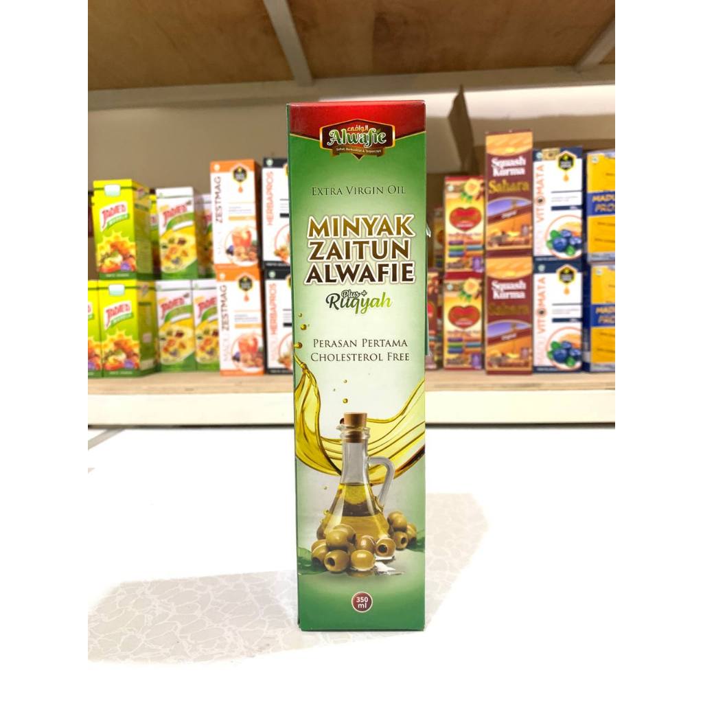 

Minyak Zaitun Plus R*q*ah Alwafie | Extra Virgin Oil 350 ml