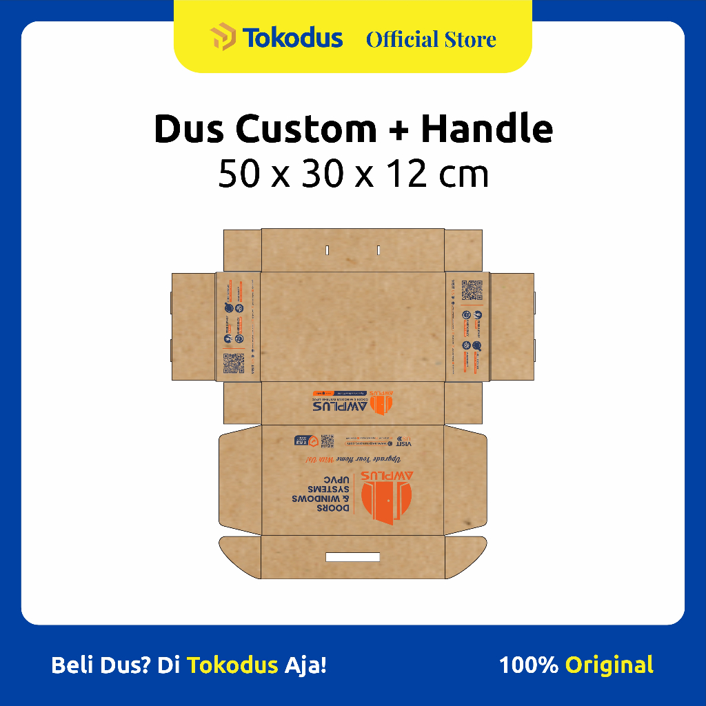 

Dus Custom AWPLUS UPVC uk 50 x 30 x 12 cm