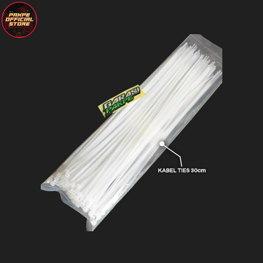 

Kabel Ties Cable Tie 300mm (30cm) PAKPEOFFICIAL