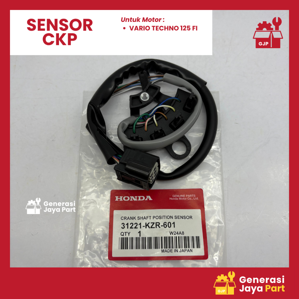 SENSOR CKP Vario Techno 125 | SENSOR CKP | HONDA | 31221-KZR-601 | Asli Ori | Sparepart Motor Tanger