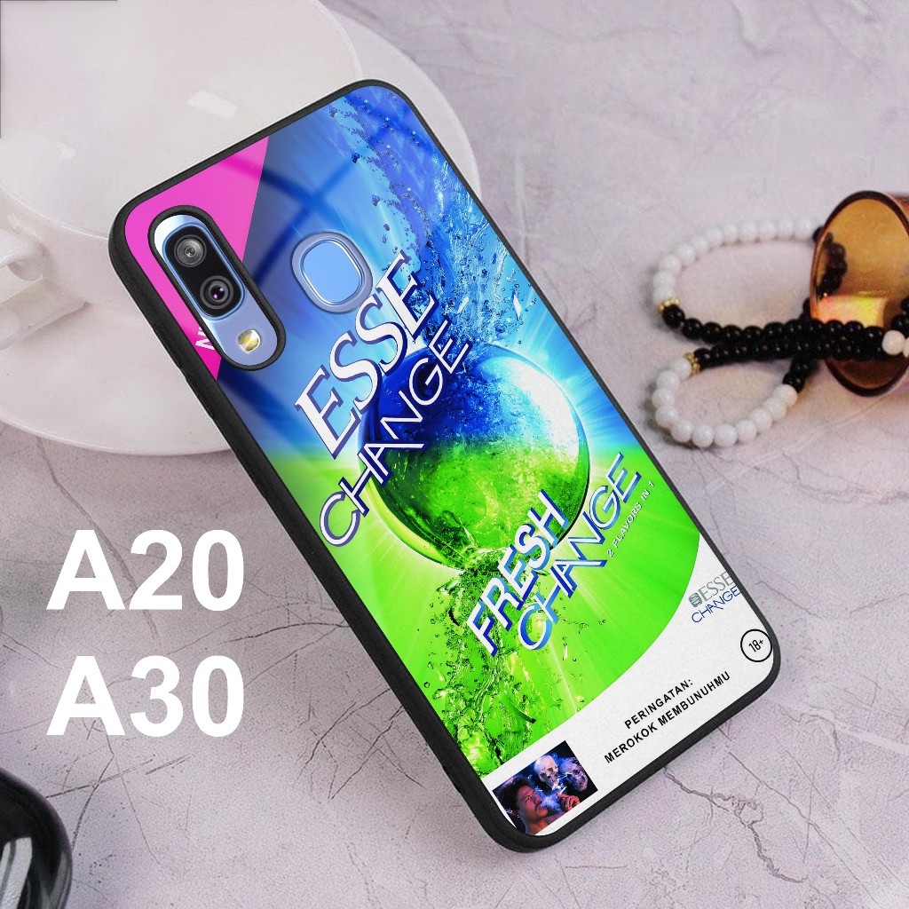 Case Samsung A20 A30 Casing Hp Samsung A30 A20 Glossy Case Motif ROKOK Premium Aesthetic Kesing Kara