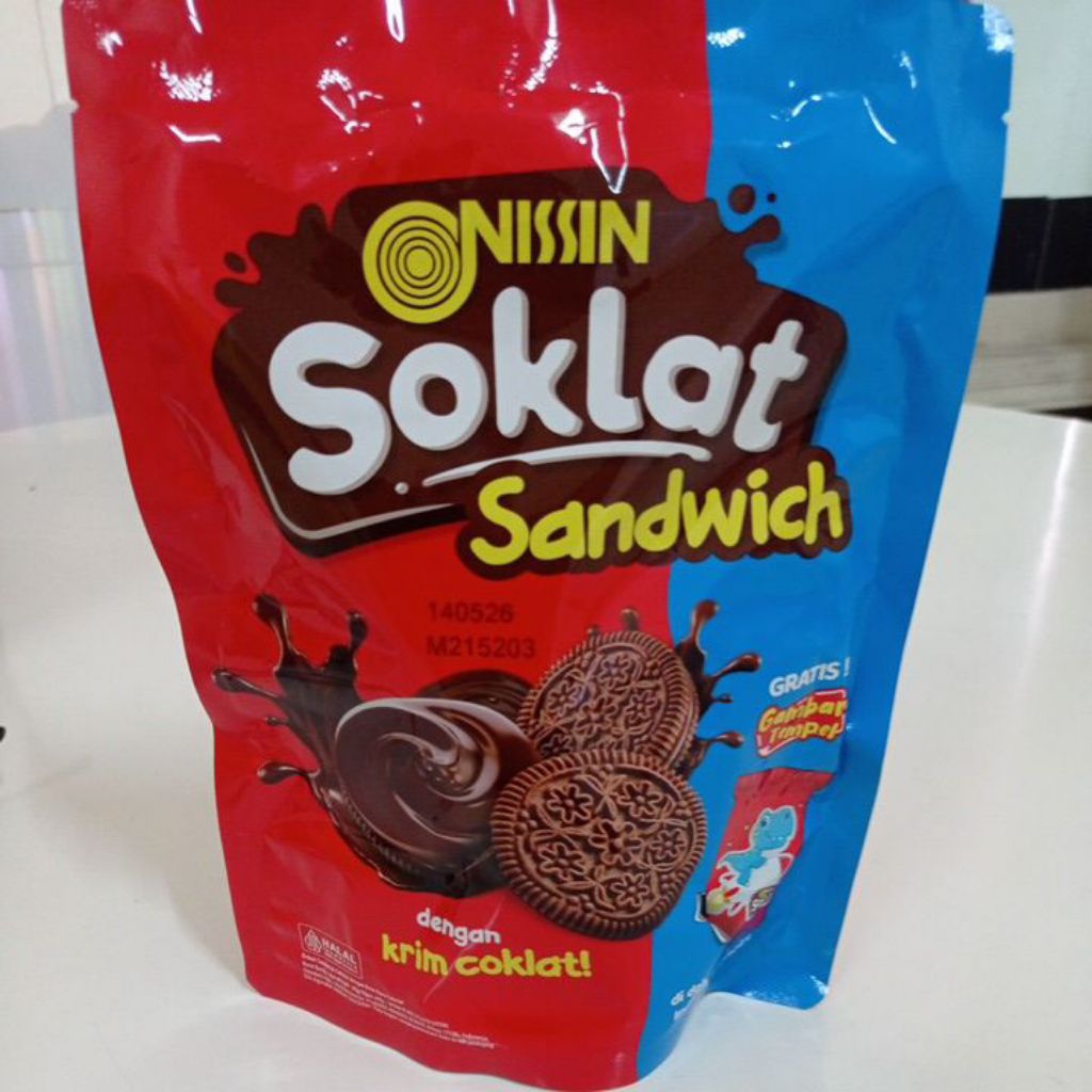 

NISSIN SOKLAT SANDWICH POUCH (10PCS @9GR)