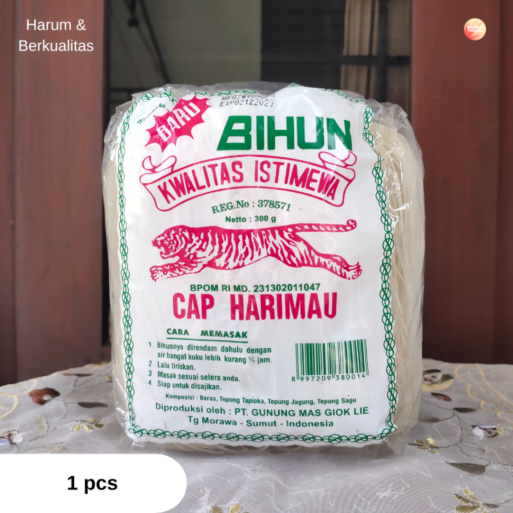 

Bihun Kering Harimau 300g