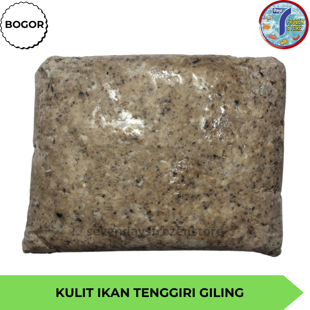 

Kulit Ikan Tenggiri Giling Super Beku Frozen