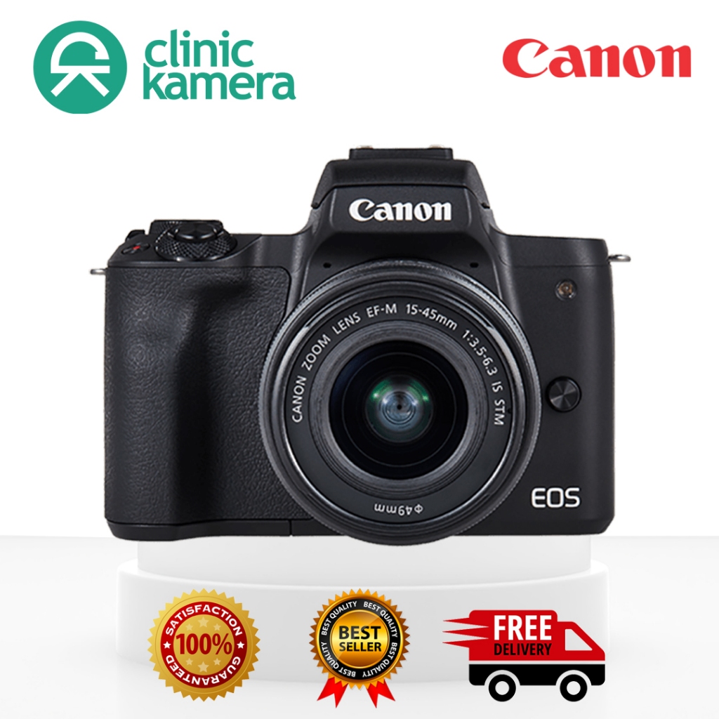 Canon M50 Mark II Kit / Kamera Canon M50 Mark II / Kamera Mirrorless Canon M50 Mark II