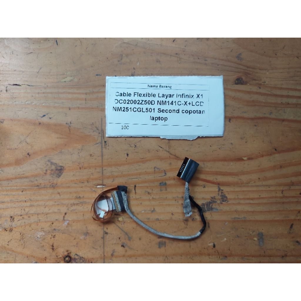 Cable Flexible layar Infinix X1 DC02002Z50D NM141C-X+LCD NM251CGL501 Second copotan laptop