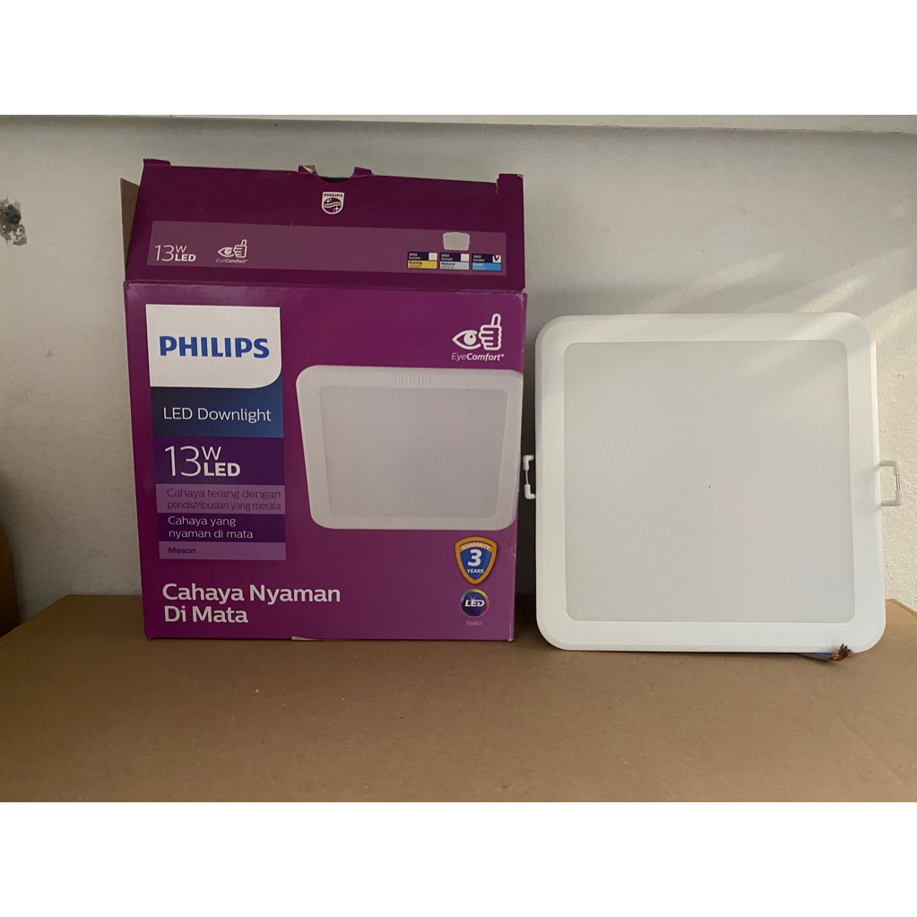 Lampu Downlight Philips 13 Watt Kotak
