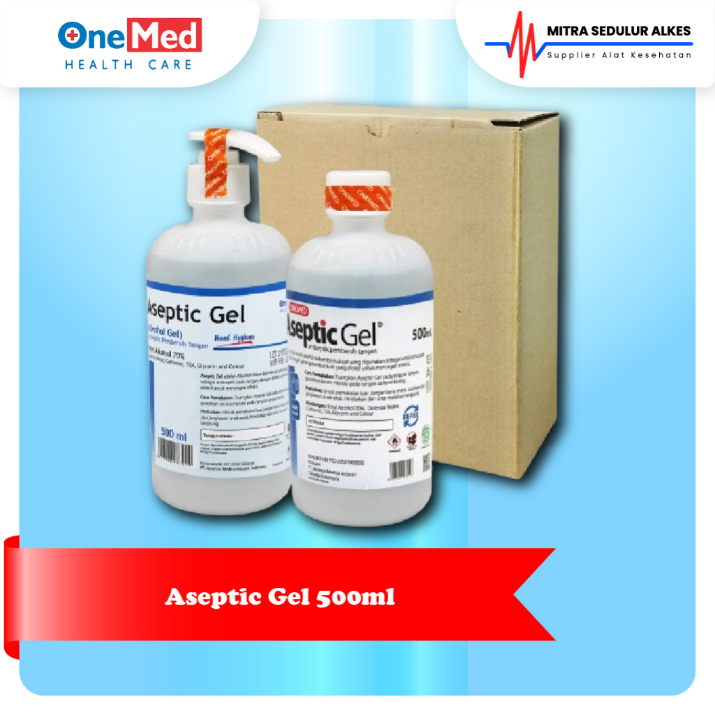 Hand sanitizer Aseptic Gel 500ml Onemed
