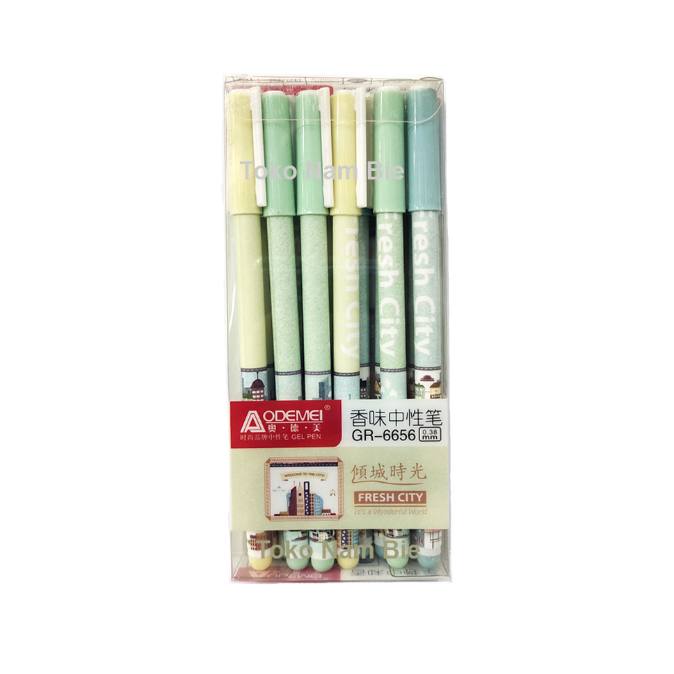 

Pulpen Pena Bolpen AODEMEI GR 6656 Gel Pen 0.5mm