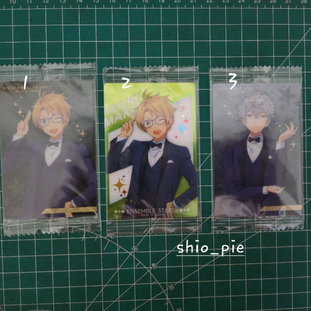 Ensemble stars wafer card Kartu Yuuki Makoto Sena Izumi