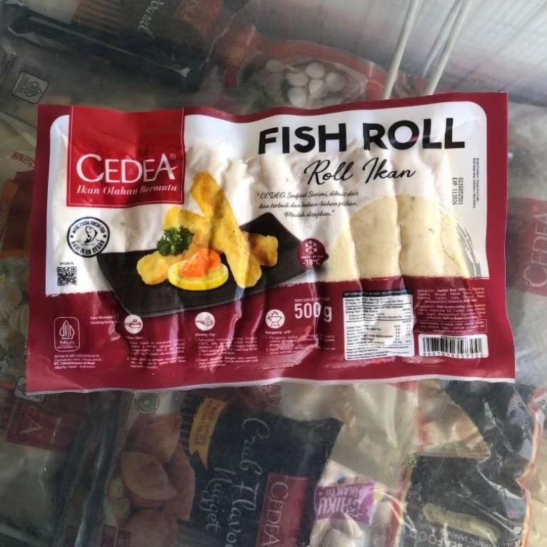 

FISH ROLL ORIGINAL CEDEA ISI 500 GRAM | Banna Foody | Snack Viral
