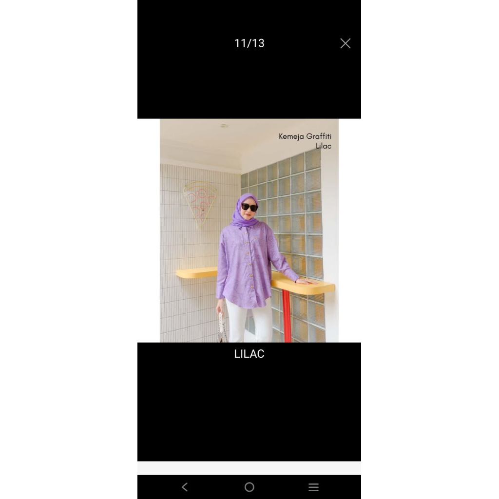 kemeja GRAFITTI MY LADY SALE