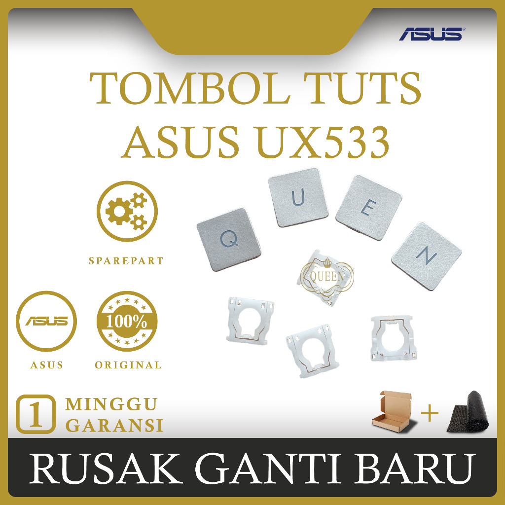 TOMBOL TUTS KEYBOARD ASUS Zenbook 15 UX533 UX533 UX533FN UX533FD