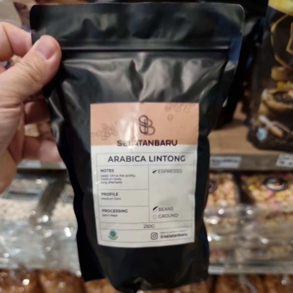 

SB Arabica Lintong Bean 250 gr