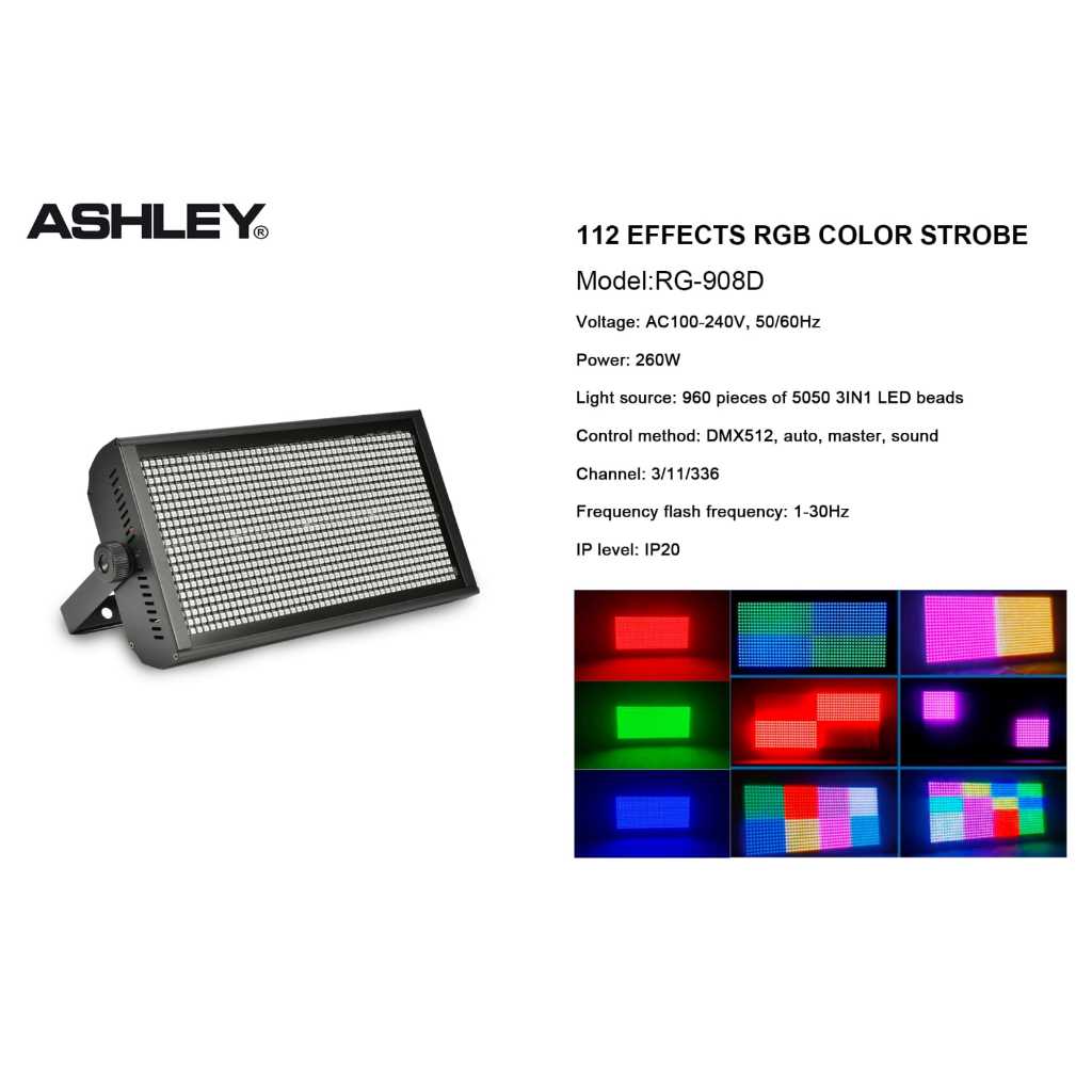 LAMPU STROBE ASHLEY RG908D RG 908D RG 908D ORIGINAL