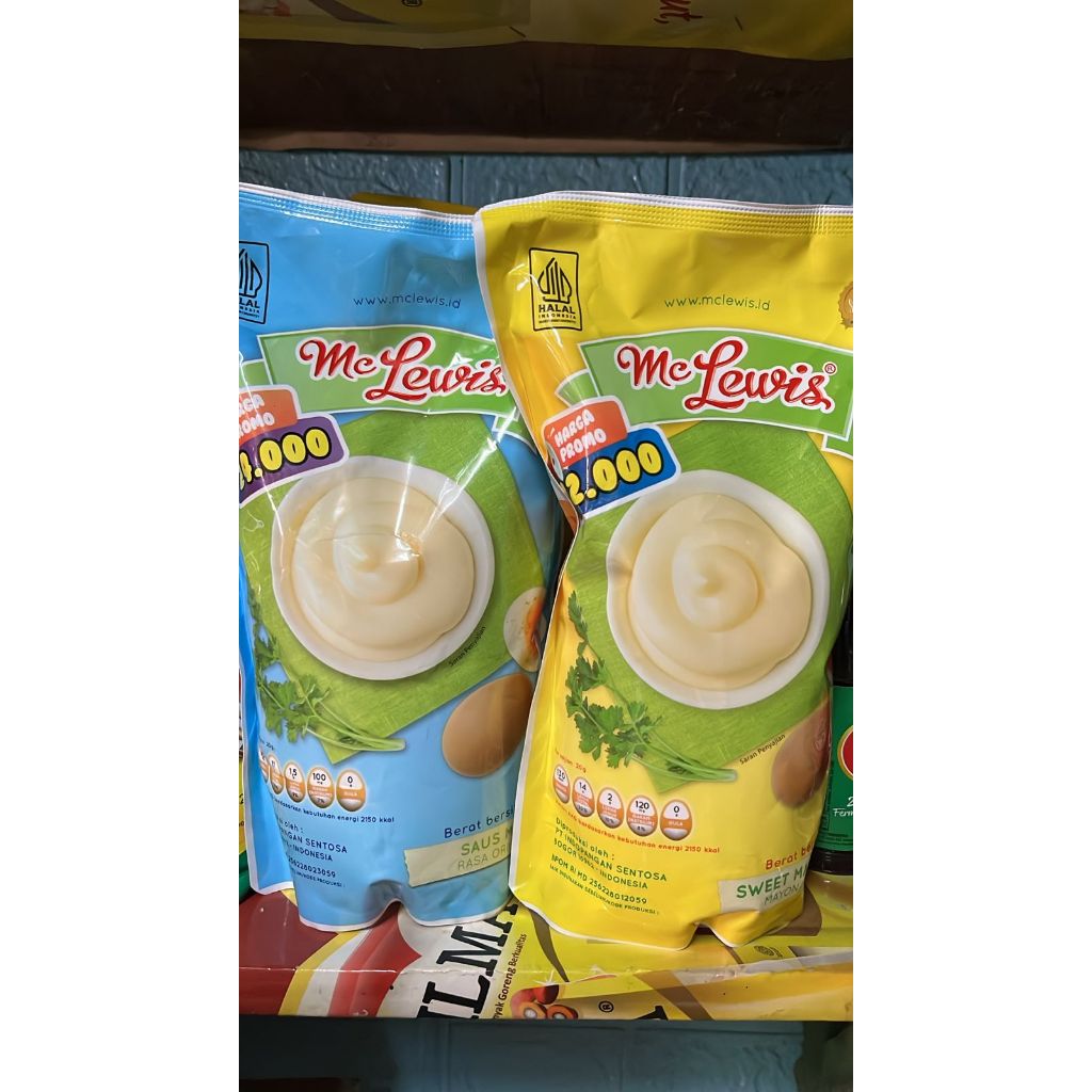 

Mc Lewis Sweet Mayonnaise Dan Original 1 Kilo