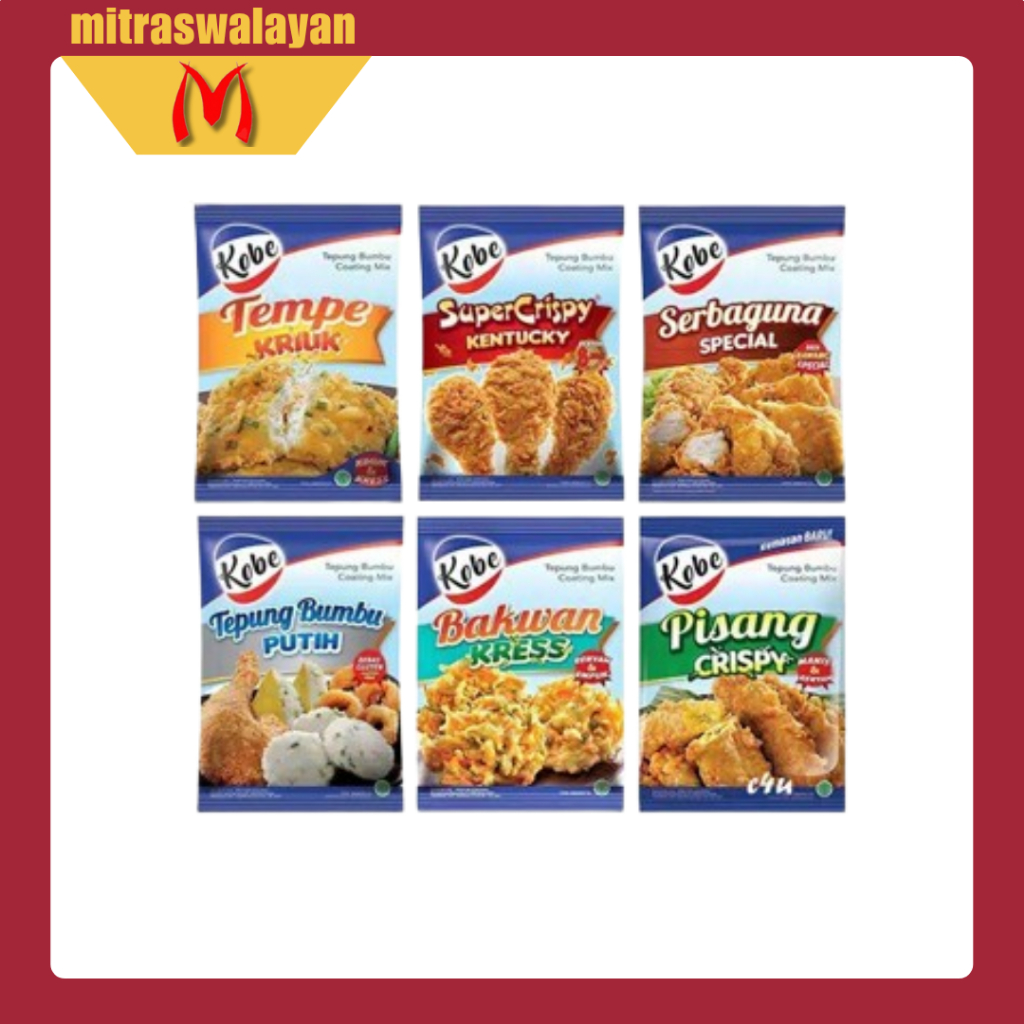 

KOBE Tepung Bumbu Kemasan 70 gr