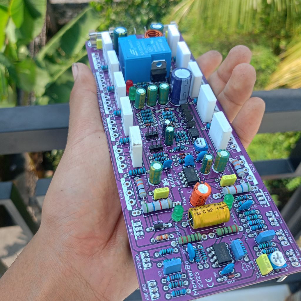 Kit Driver MONTARBO 2U 5 Set Final 20cm Lengkap Inbal Protektor speaker Suara Mantap Super Clarity