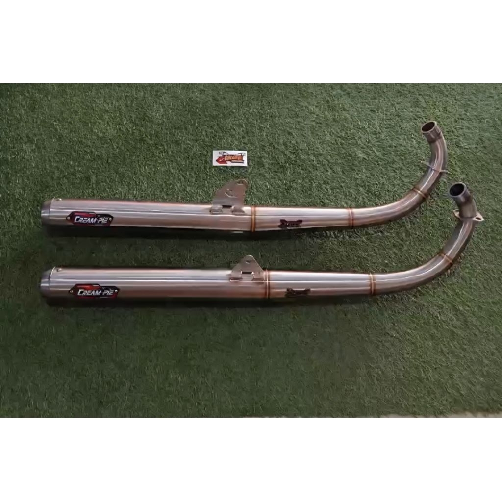 Knalpot Creampie Original Jogja Rx King Std Racing Stainless