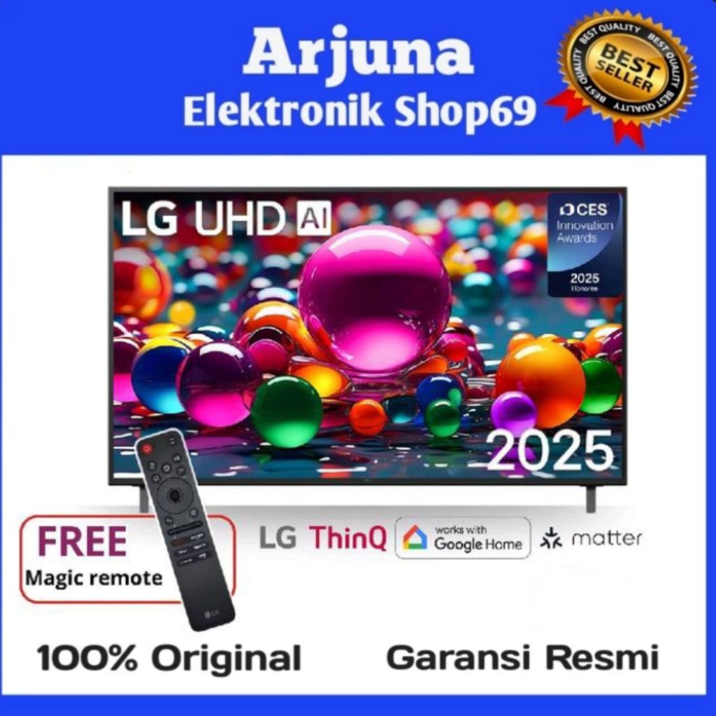 LG 43UA7550PSA LED 43 INCH UHD AI SMART TV MAGIC REMOT 43UA7550 43UA 7550