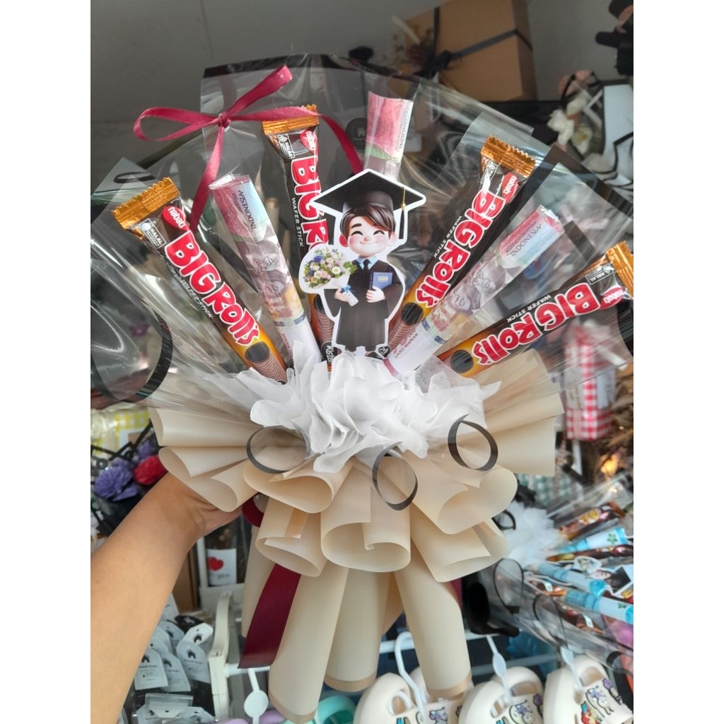 

Buket snack | Buket hadiah ulang tahun