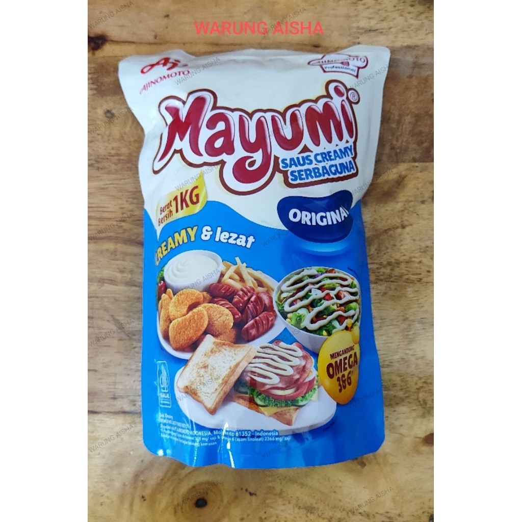 

Saus Creamy Mayonais Serba Guna Mayumi 1 Kg