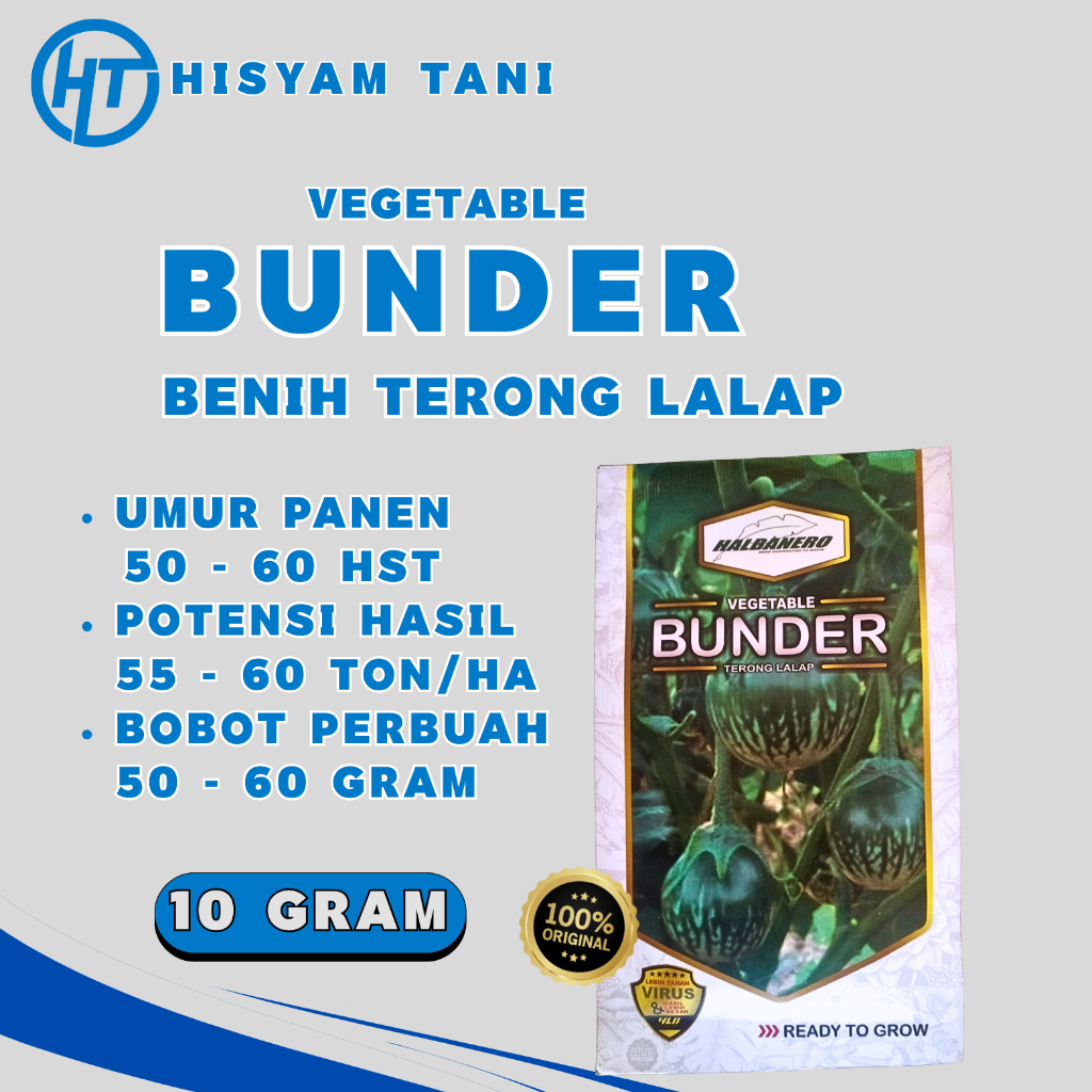 BENIH TERONG LALAP BUNDER 10 GRAM - HALBANERO