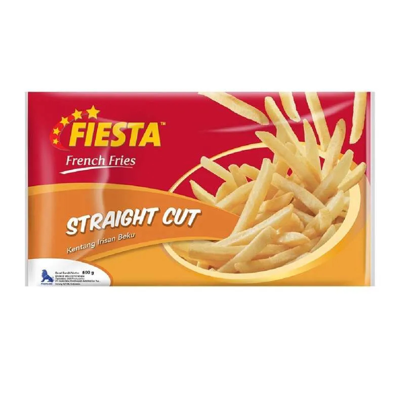 

KENTANG GORENG FIESTA STRAIGHT CUT 500GR FRENCH FRIES / Straight Cut French Fries