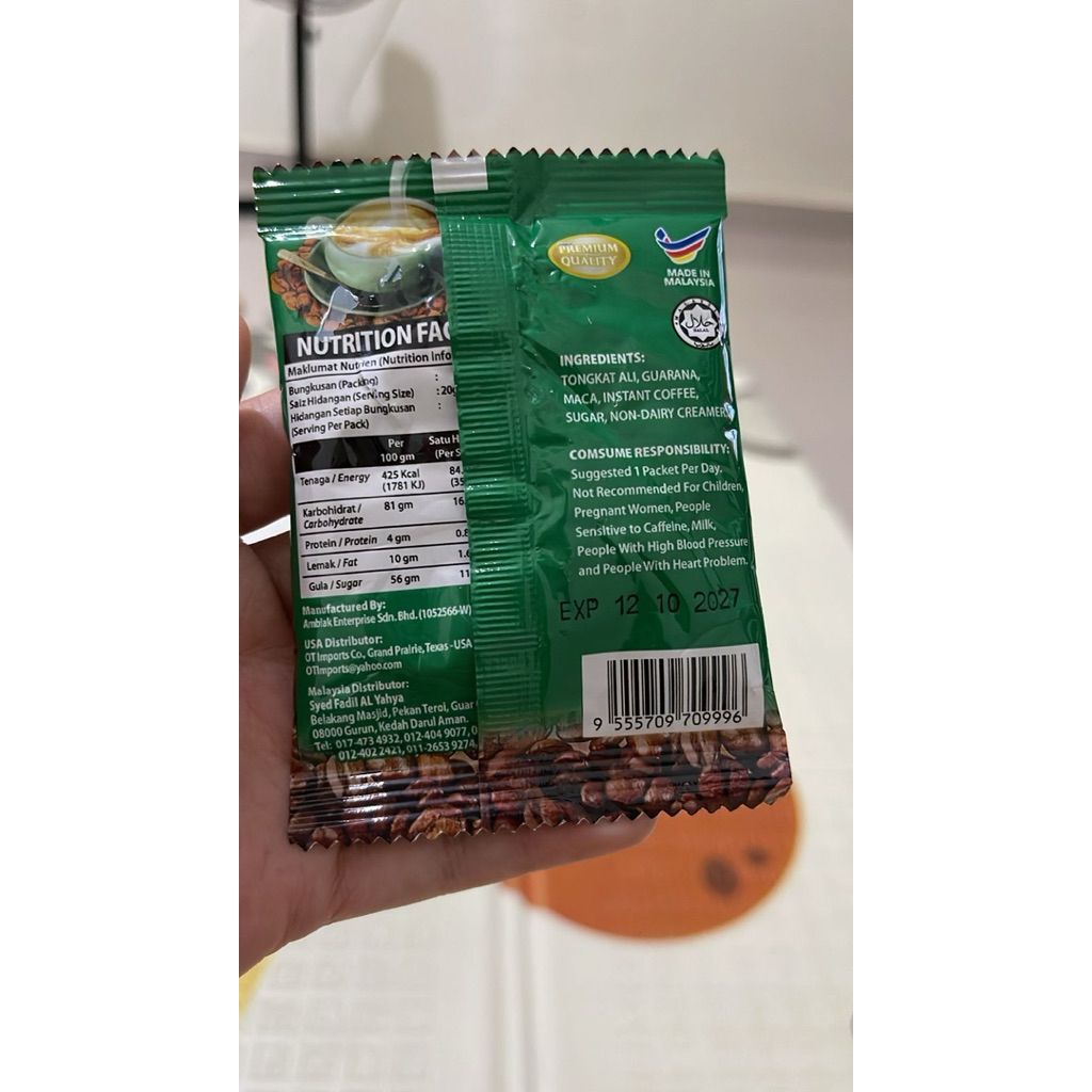 

kopi saset ready lansung proses