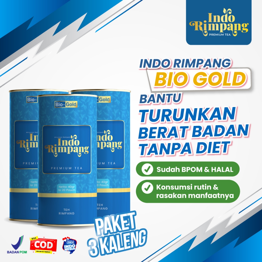

Teh Indo Rimpang Premium Tea - Teh Rempah Detox Untuk Tubuh Lebih Ringan - Solusi Alami Menurunkan Berat Badan dan Membersihkan Racun dari Tubuh