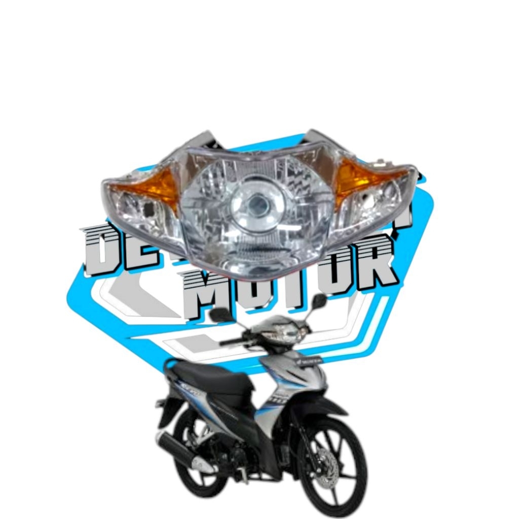 Reflektor lampu depan revo absolute 110